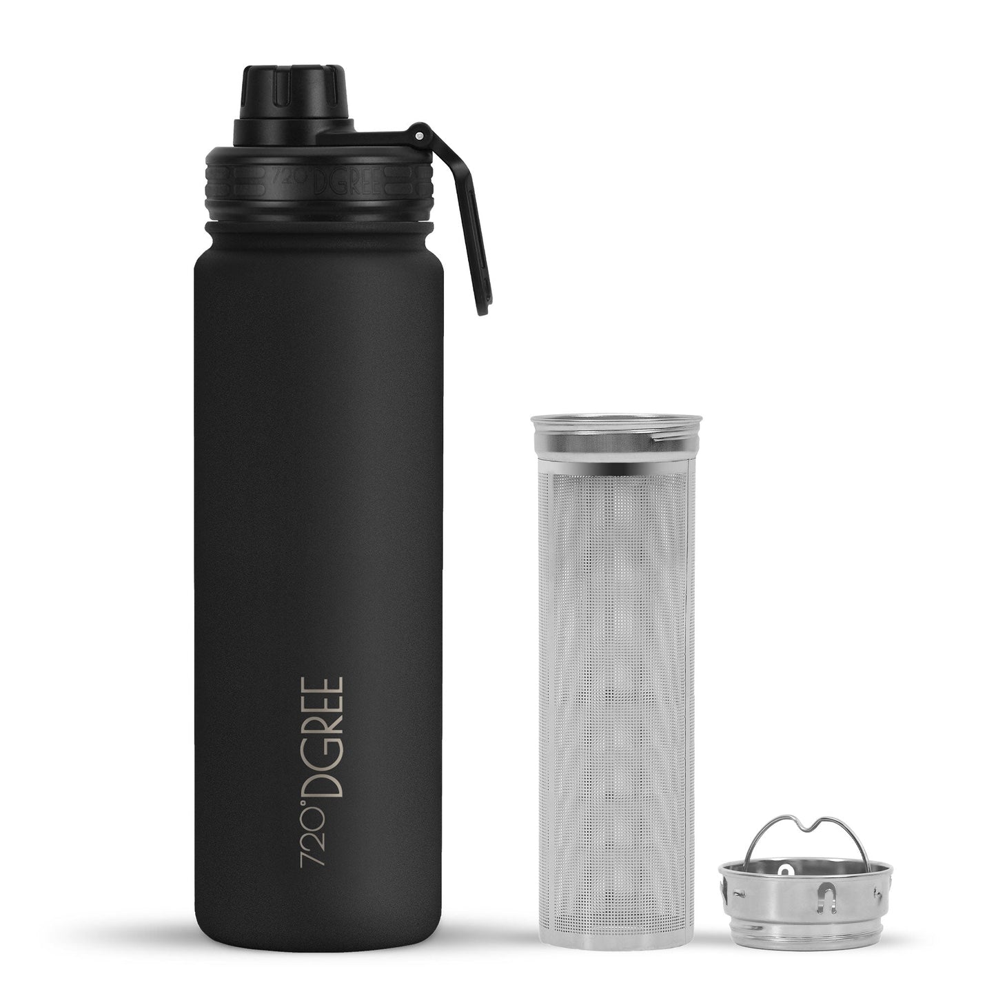 OUTLET noLimit | Isolier Trinkflasche mit Edelstahlsieb und Sportdeckel