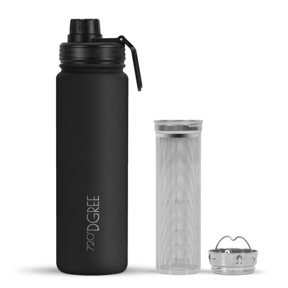 OUTLET noLimit | Isolier Trinkflasche mit Edelstahlsieb und Sportdeckel