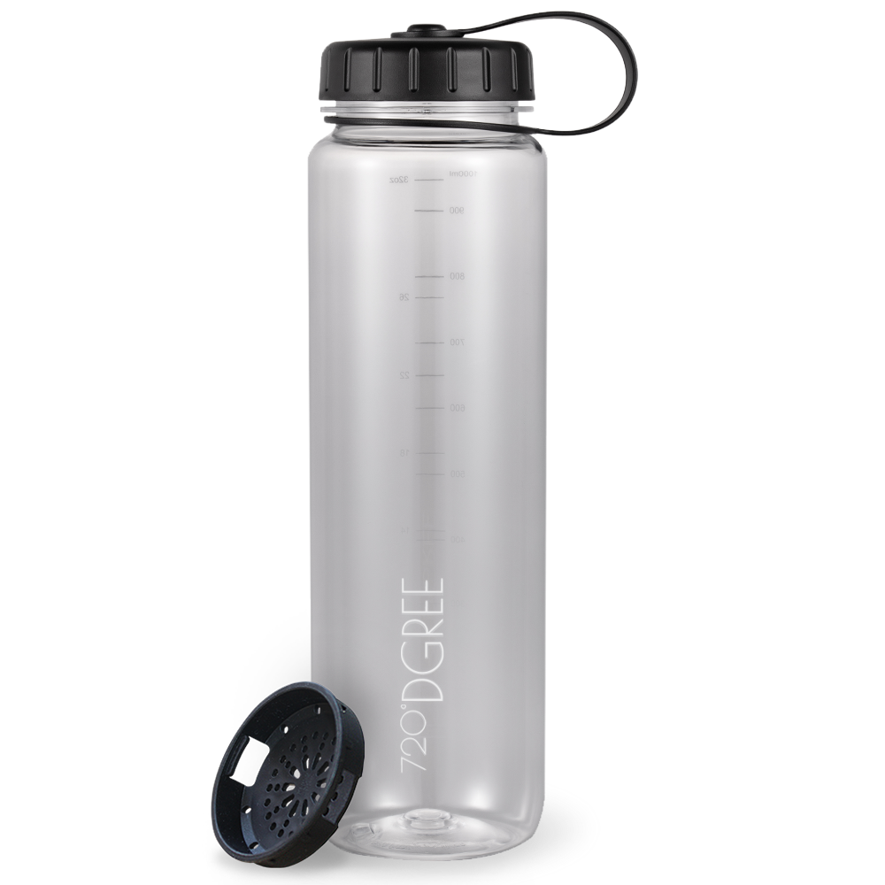 simplBottle | sportliche Trinkflasche in transparenter Optik