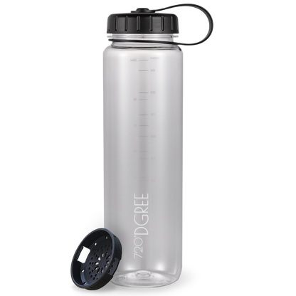 simplBottle | sportliche Trinkflasche in transparenter Optik