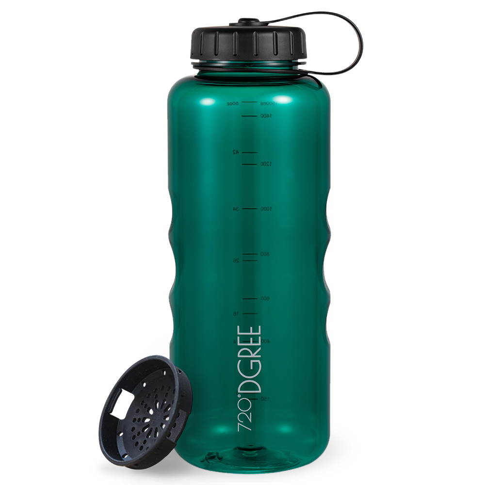 simplBottle | sportliche Trinkflasche in transparenter Optik