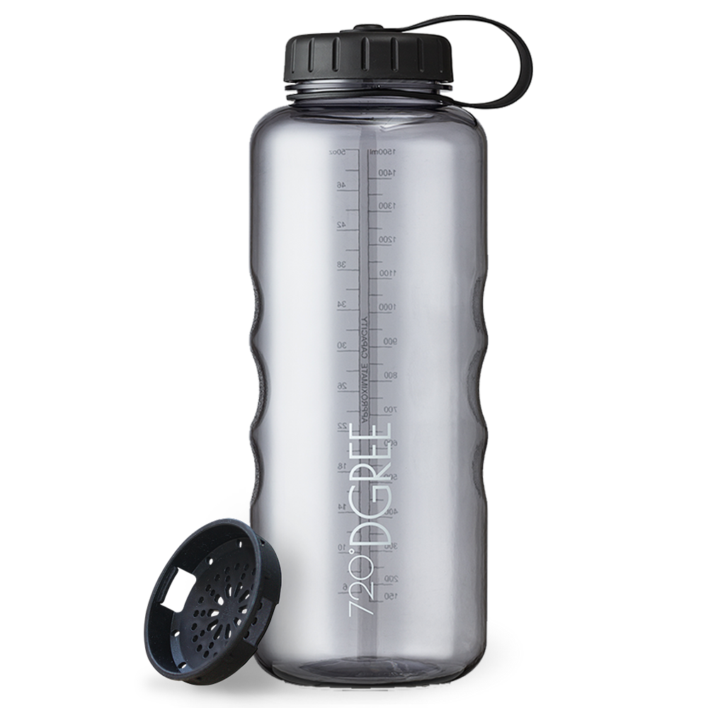 simplBottle | sportliche Trinkflasche in transparenter Optik