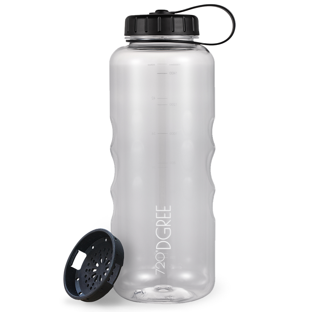 simplBottle | sportliche Trinkflasche in transparenter Optik