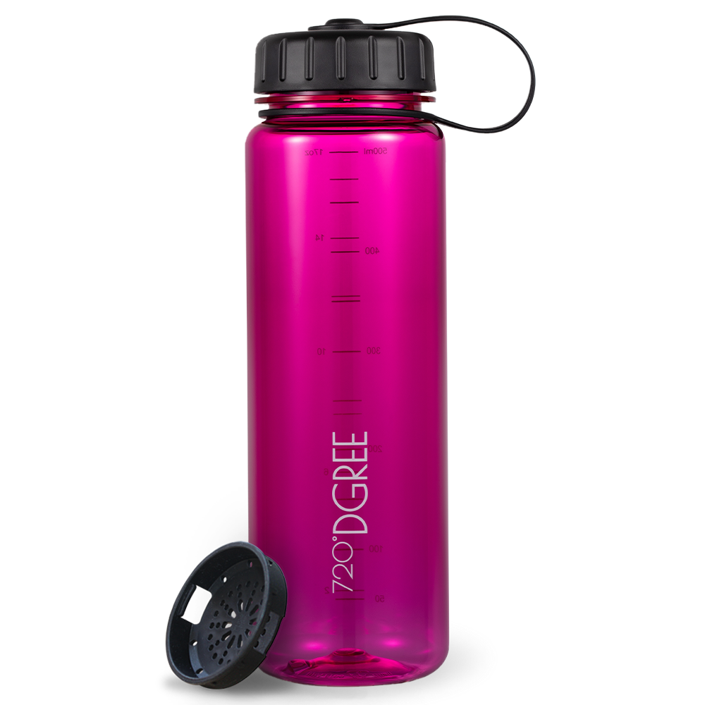 simplBottle | sportliche Trinkflasche in transparenter Optik