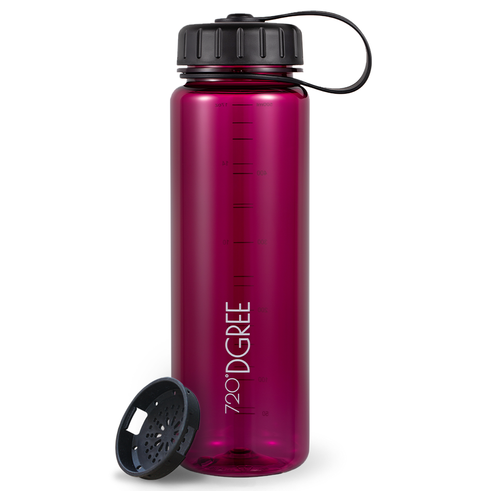 simplBottle | sportliche Trinkflasche in transparenter Optik