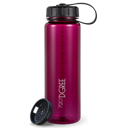 simplBottle | sportliche Trinkflasche in transparenter Optik