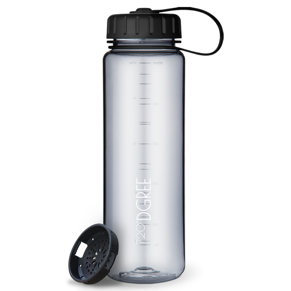 simplBottle | sportliche Trinkflasche in transparenter Optik