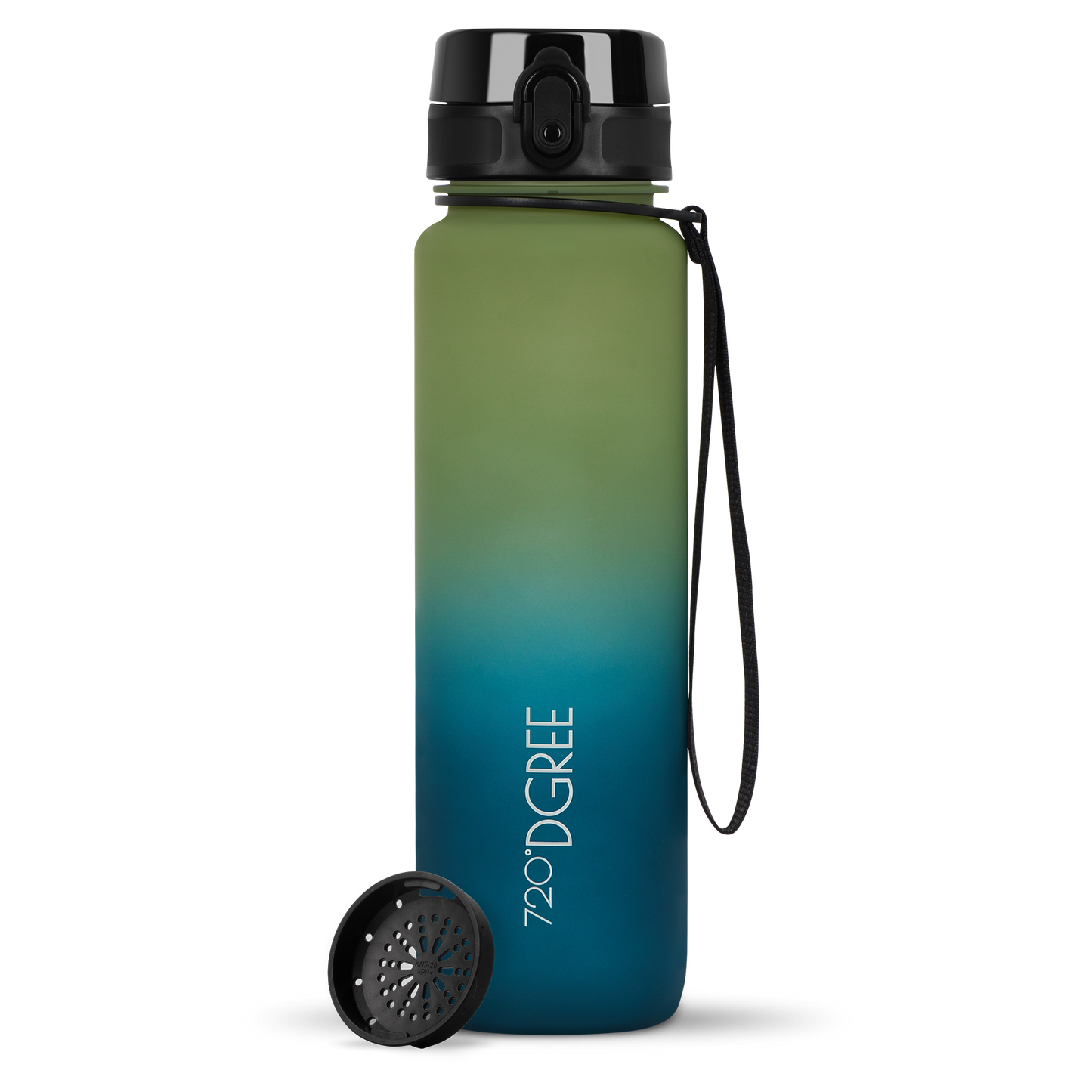 OUTLET uberBottle Trinkflasche | Multicolor - softTouch Sieb