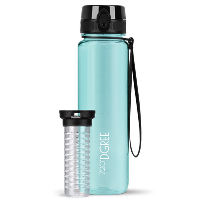 OUTLET uberBottle Trinkflasche | crystalClear Fruchtbehälter