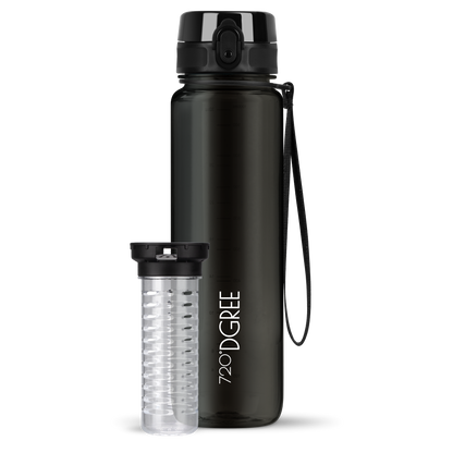 OUTLET uberBottle Trinkflasche | crystalClear Fruchtbehälter