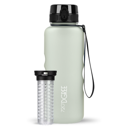 uberBottle Trinkflasche | softTouch Fruchtbehälter