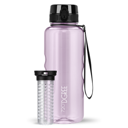uberBottle Trinkflasche | crystalClear Fruchtbehälter