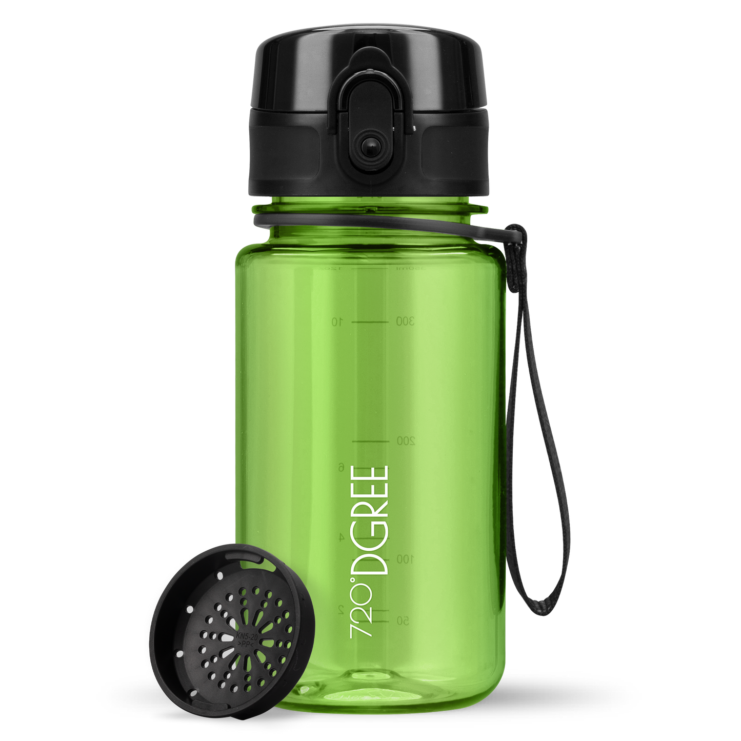 uberBottle Trinkflasche | crystalClear Sieb - 350ml