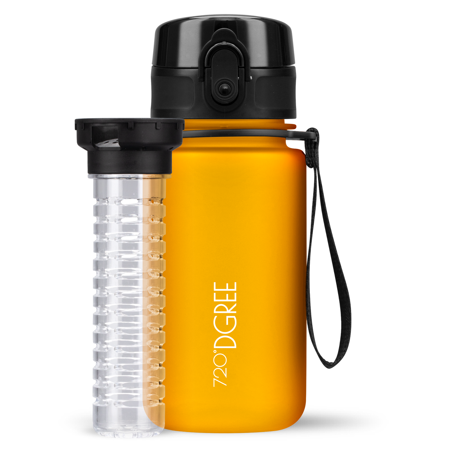 uberBottle Kids Trinkflasche | softTouch Fruchtbehälter - 350ml