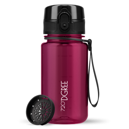 uberBottle Trinkflasche | crystalClear Sieb - 350ml