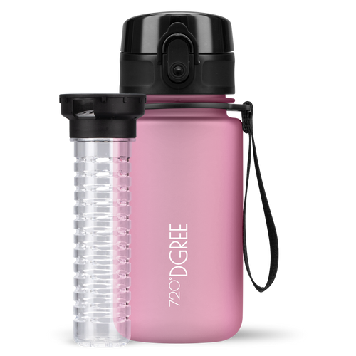 uberBottle Kids Trinkflasche | softTouch Fruchtbehälter - 350ml
