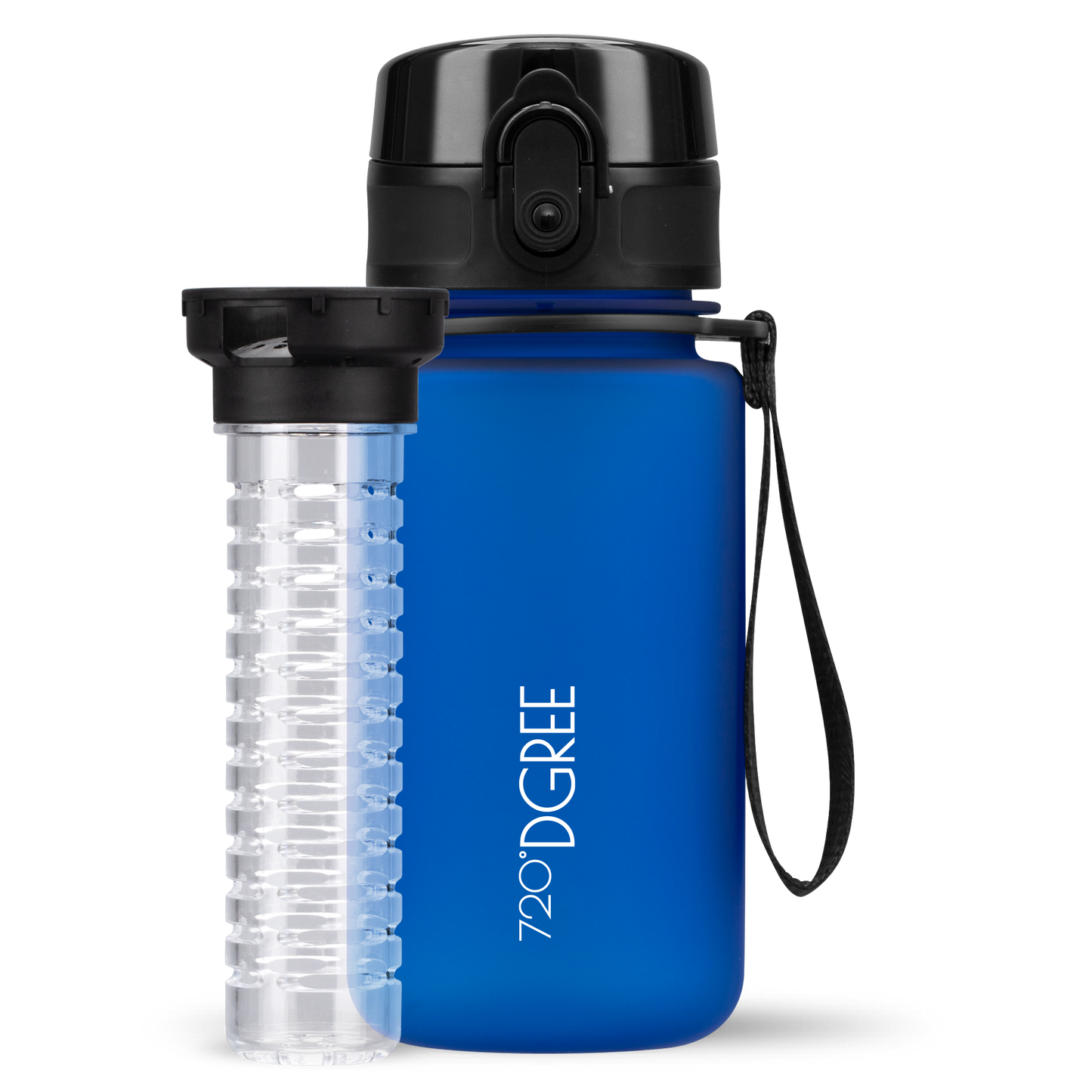 uberBottle Kids Trinkflasche | softTouch Fruchtbehälter - 350ml