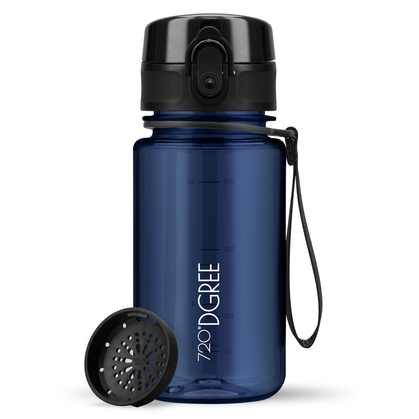 uberBottle Trinkflasche | crystalClear Sieb - 350ml