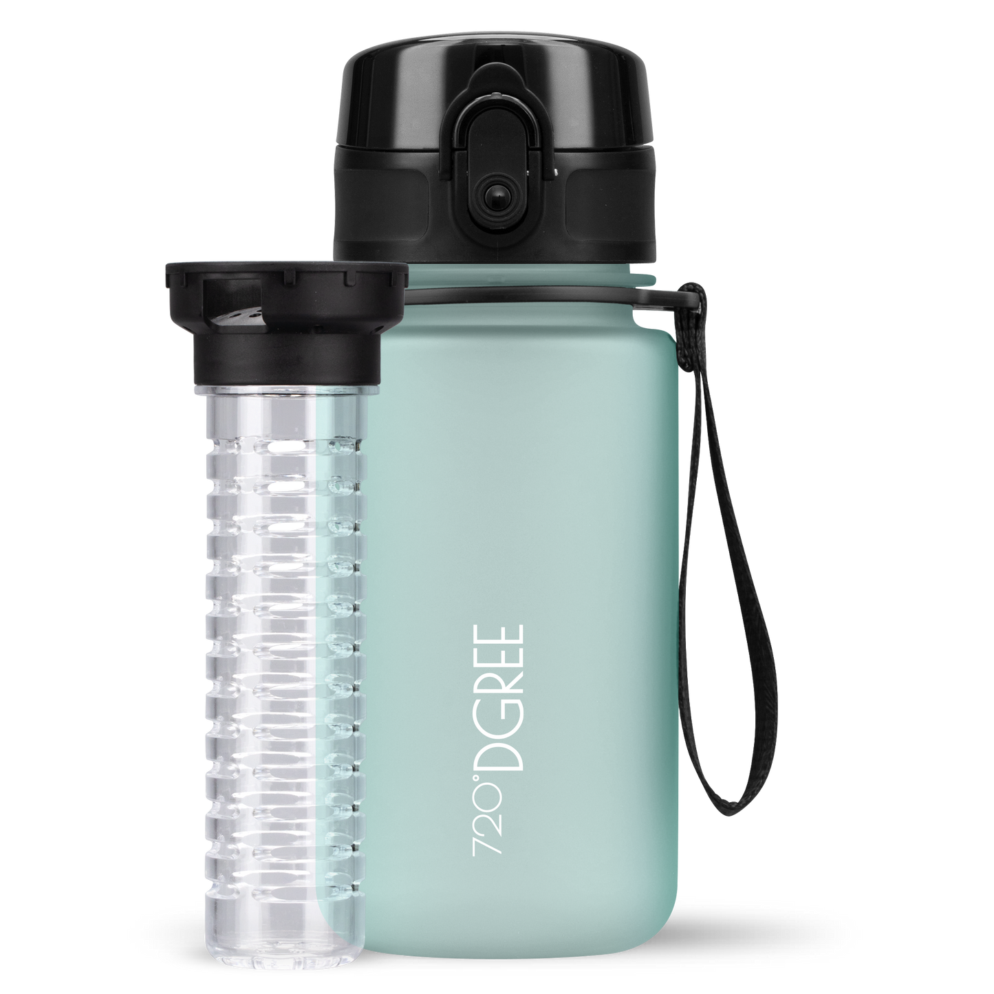 uberBottle Kids Trinkflasche | softTouch Fruchtbehälter - 350ml