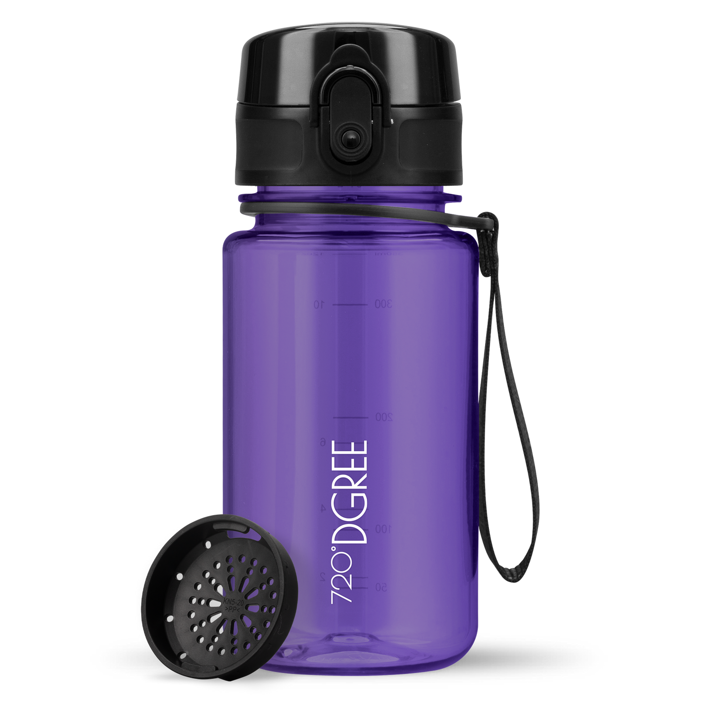 uberBottle Trinkflasche | crystalClear Sieb - 350ml