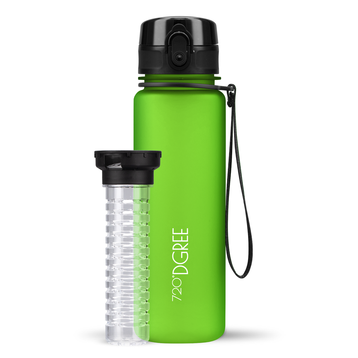 uberBottle Trinkflasche | softTouch Fruchtbehälter