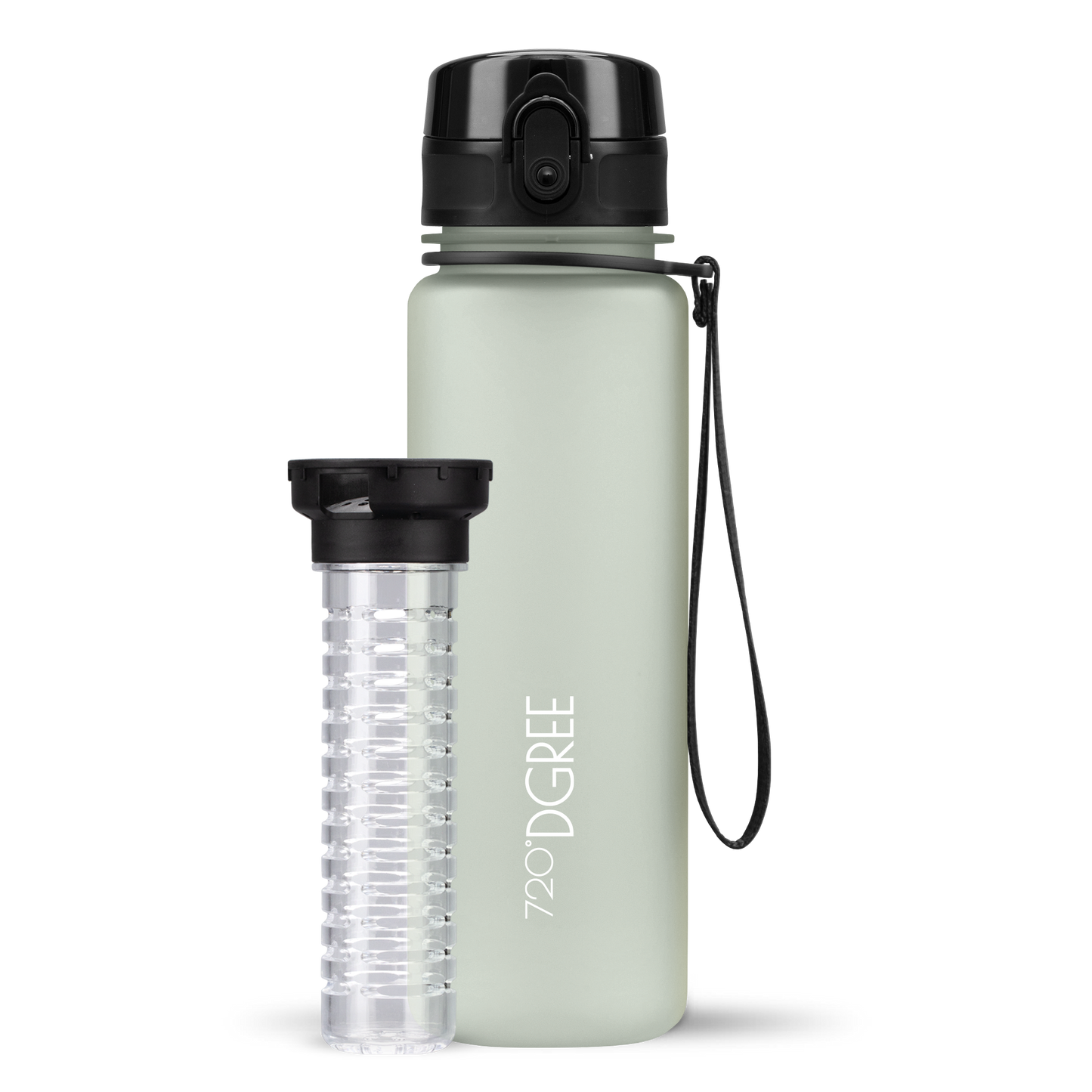 uberBottle Trinkflasche | softTouch Fruchtbehälter