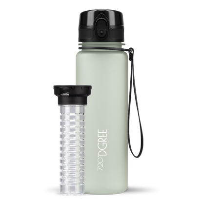 uberBottle Trinkflasche | softTouch Fruchtbehälter
