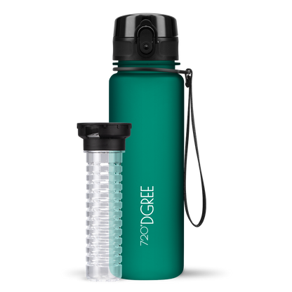 uberBottle Trinkflasche | softTouch Fruchtbehälter