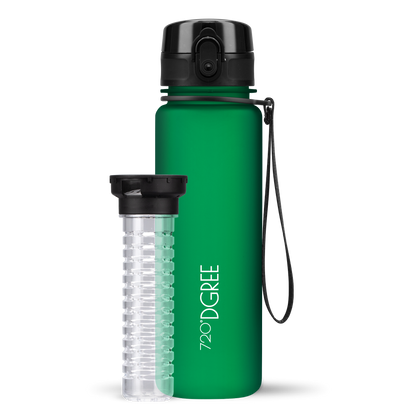 uberBottle Trinkflasche | softTouch Fruchtbehälter