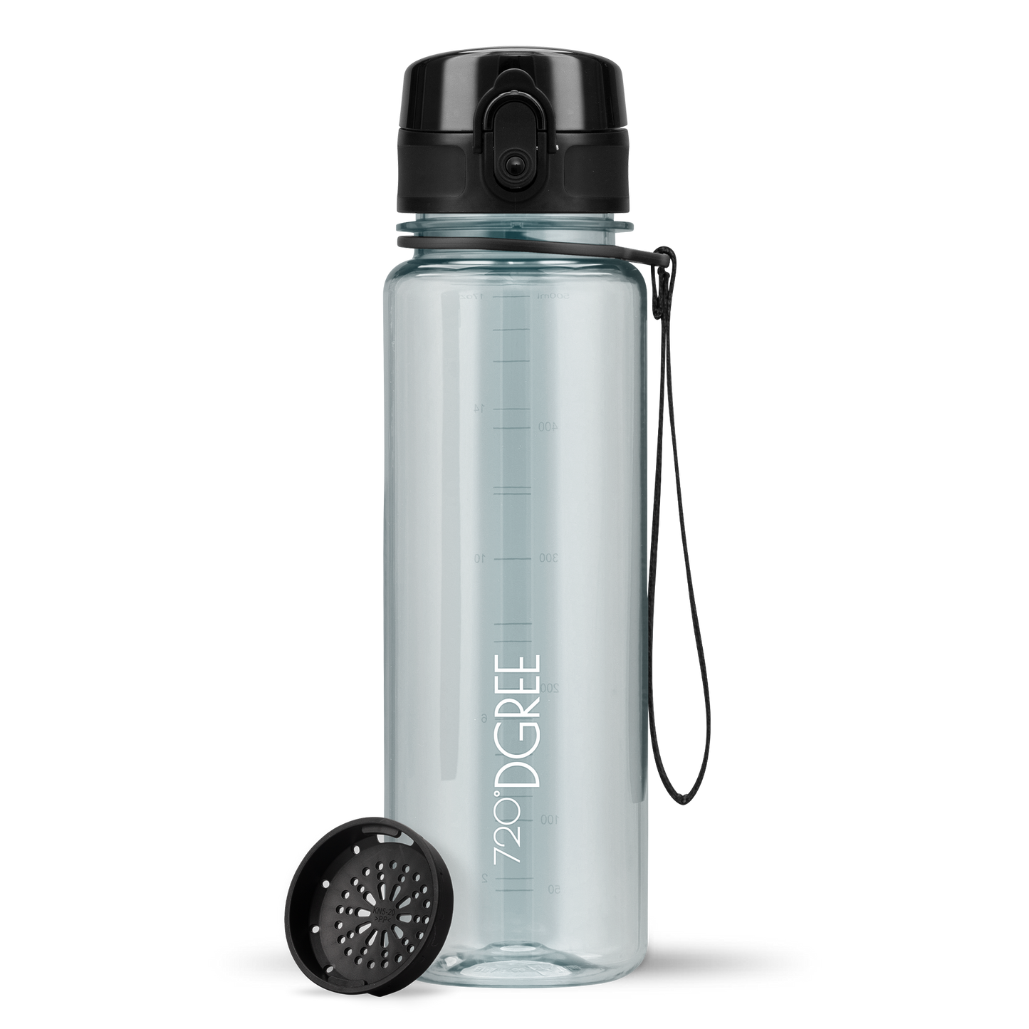 uberBottle Trinkflasche | crystalClear Sieb