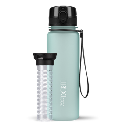 uberBottle Trinkflasche | softTouch Fruchtbehälter