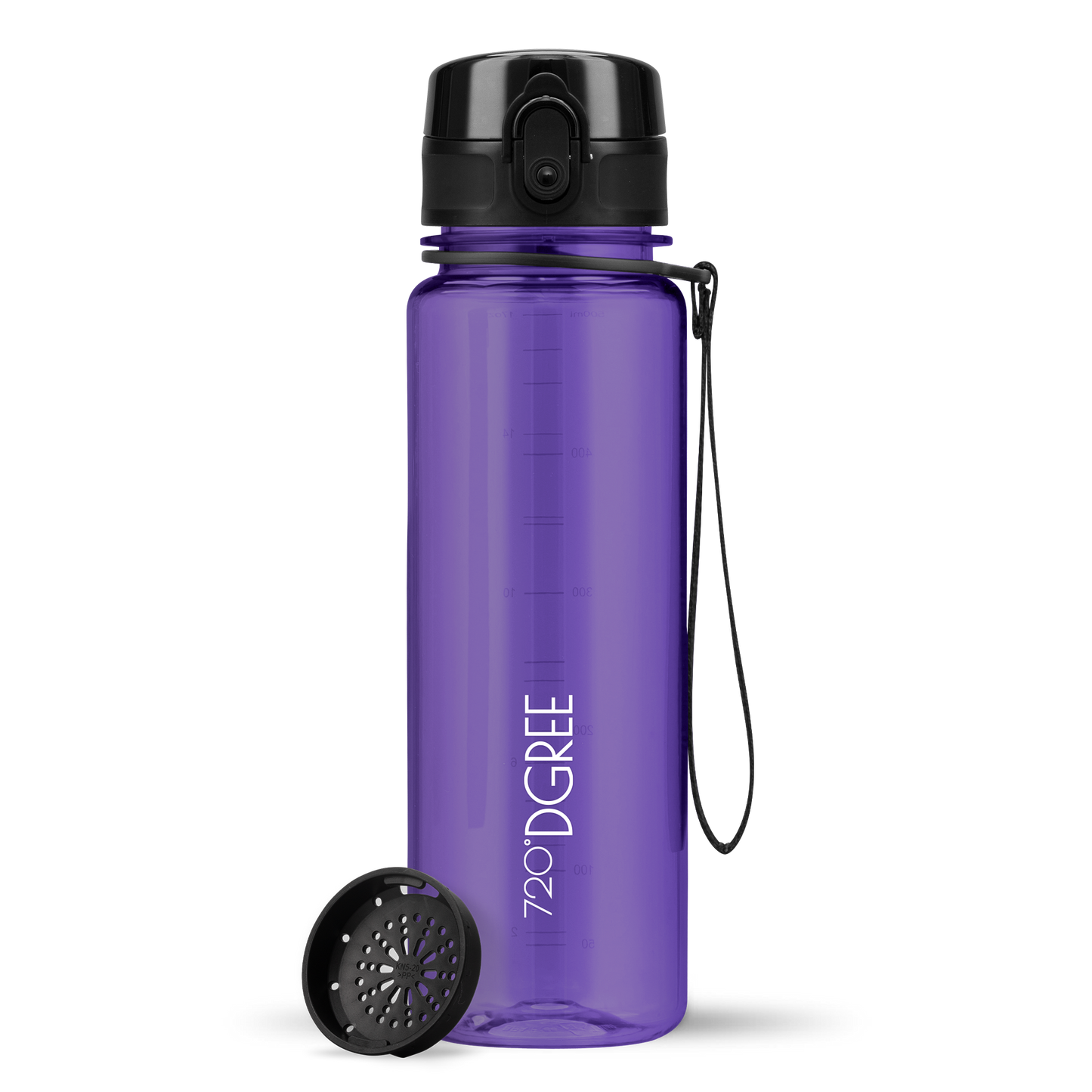 uberBottle Trinkflasche | crystalClear Sieb