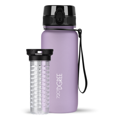 uberBottle Trinkflasche | softTouch Fruchtbehälter