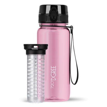 OUTLET uberBottle Trinkflasche | crystalClear Fruchtbehälter