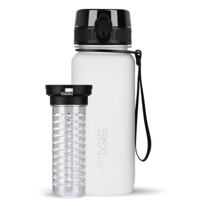 uberBottle Trinkflasche | softTouch Fruchtbehälter