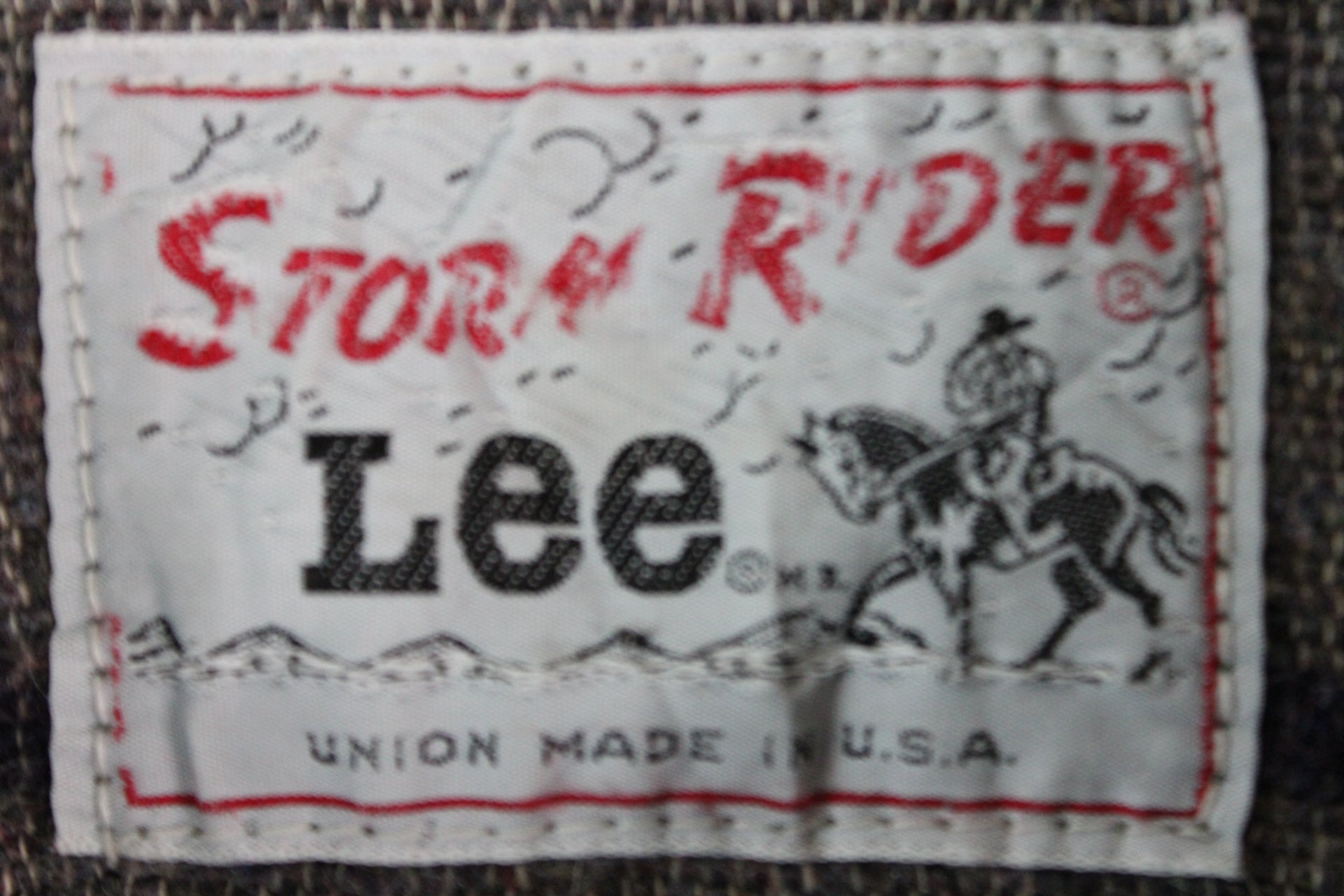 Vintage 70s Lee Storm Rider Jeans Jacke - Image 5