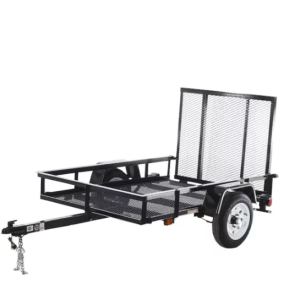 Carry-On Trailer 4′ x 7′ Mesh Floor Utility Trailer with Gate