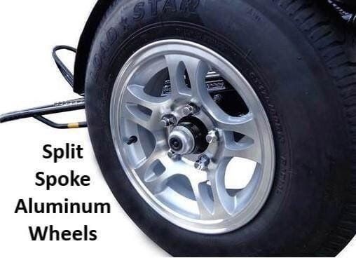 Single Rail Motorcycle Trailer – Compact, Easy-to-Tow Hauler for One Bike - Image 2