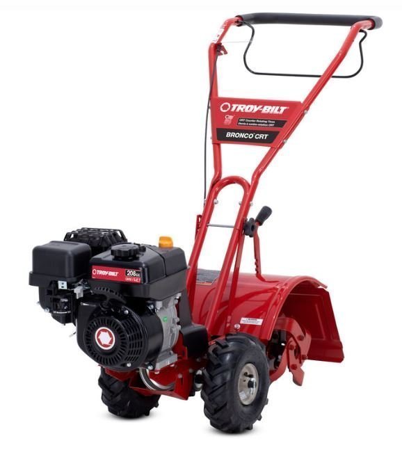 Troy-Bilt Bronco 14″ CRT Rear Tine Tiller 208cc Troy Bilt Engine #21D-64M8B66 - Image 2