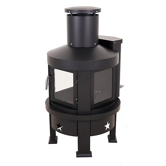 Even Embers Pellet Chiminea, 100 sq. ft., 70,000 BTU - Image 2
