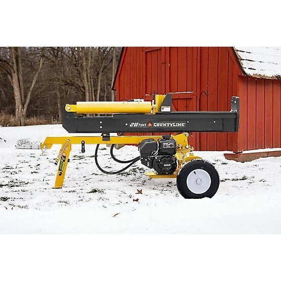 CountyLine 28-Ton Gas-Powered Horizontal/Vertical Log Splitter, Kohler 6.5 HP Engine - Image 8