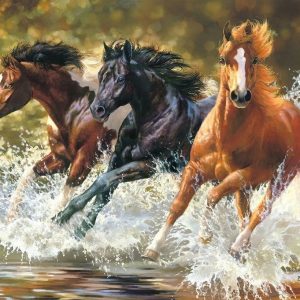 Frameless decorative paintings