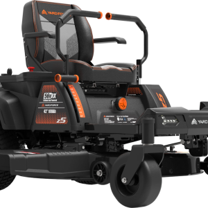 Yard Force Riding Lawn Mower 42″ Zero Turn Battery Powered 56V Z42-562 New