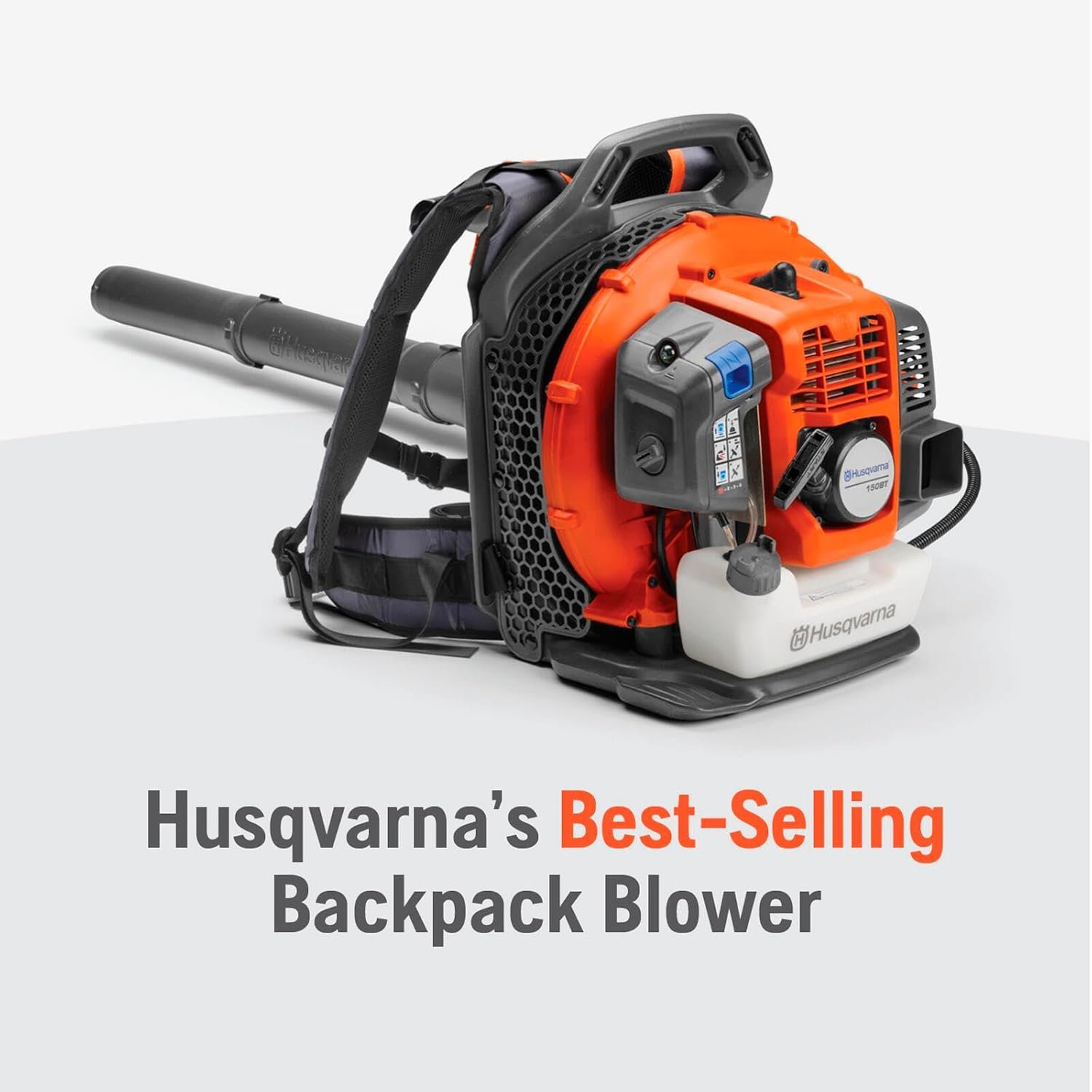 Husqvarna 150BT Gas Backpack Leaf Blower 51cc, 765 CFM, 270 MPH - Image 7