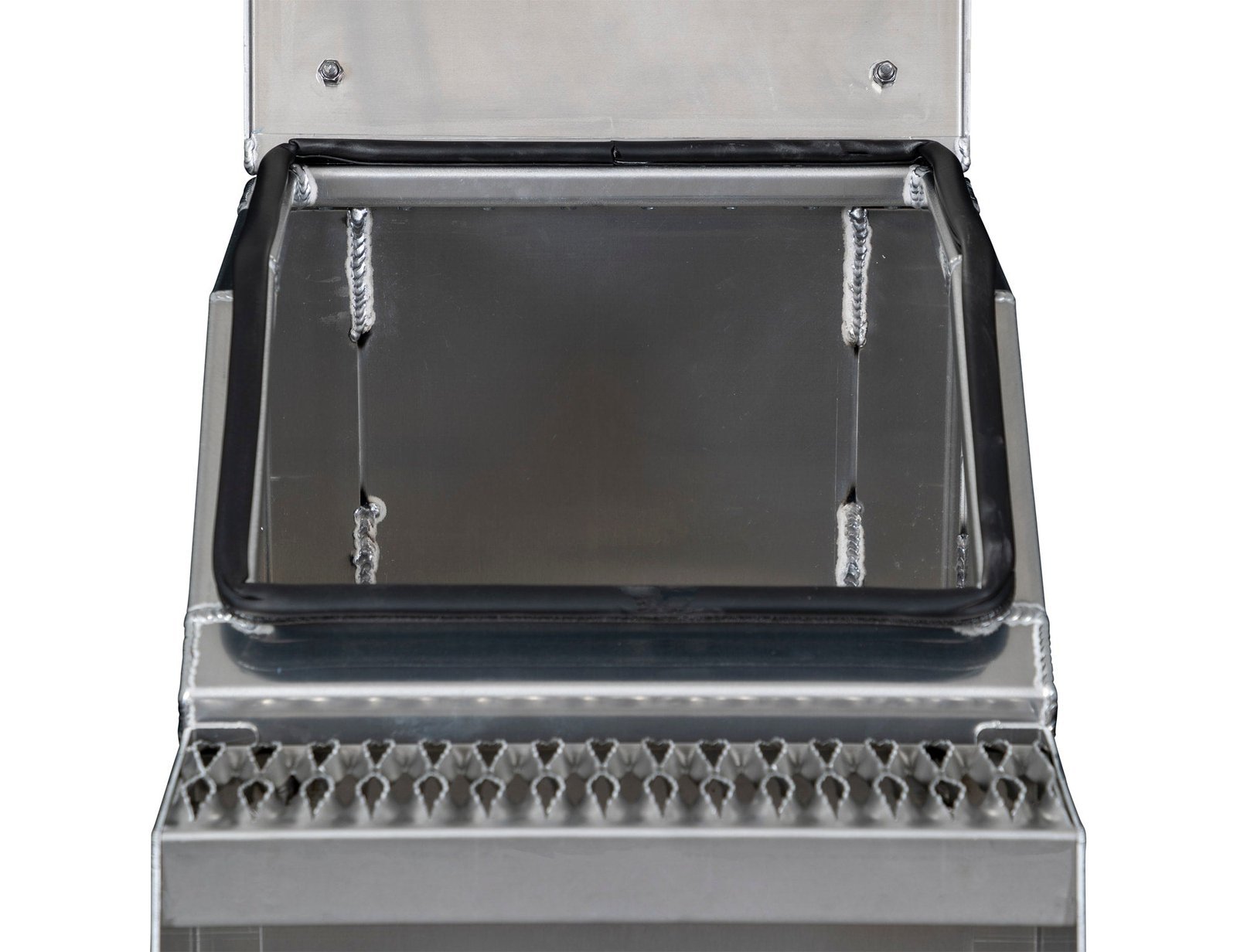Buyers Products 28-in x 24-in x 18-in Smooth Aluminum Step Box Truck Tool Box 1705281 - Image 6