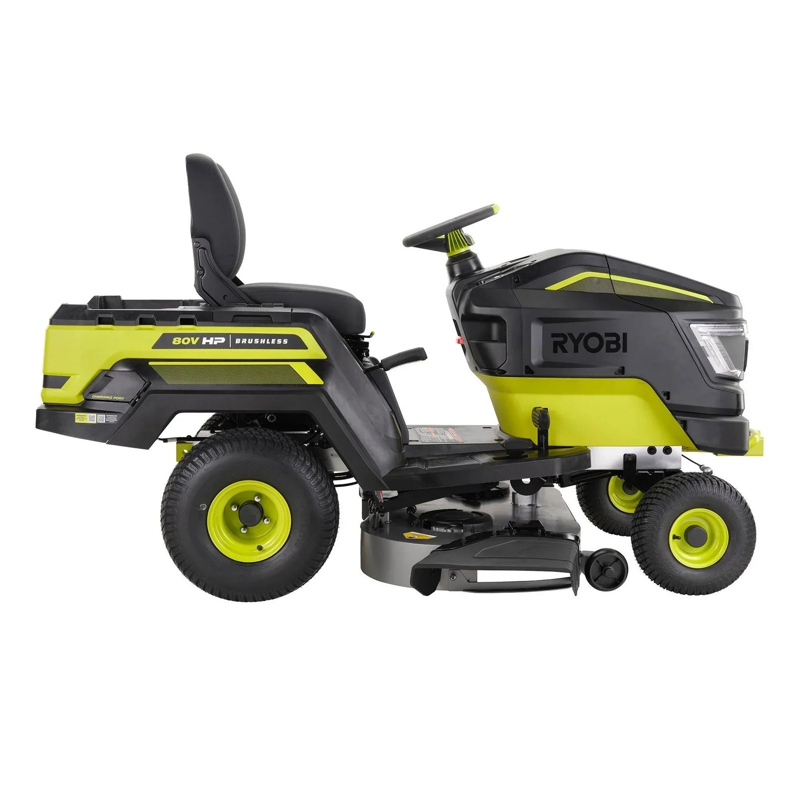 Brushless 80V Hp 46-Inch Cordless Lawn Tractor Battery Powered - Image 6