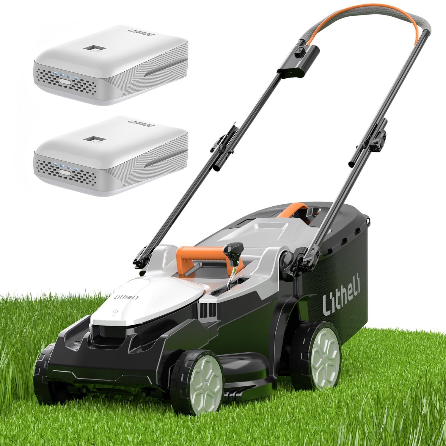 Litheli 13″ 20V Cordless Lawn Mower with 4.0Ah Battery - Image 15