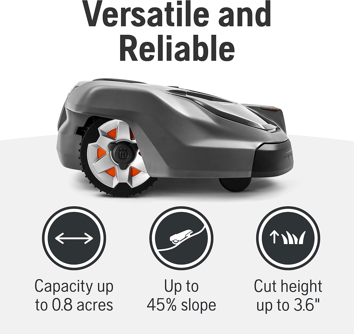 Husqvarna 440iQ Robotic Lawn Mower, 2 Acre, Wire-Free, Charging Station - Image 9
