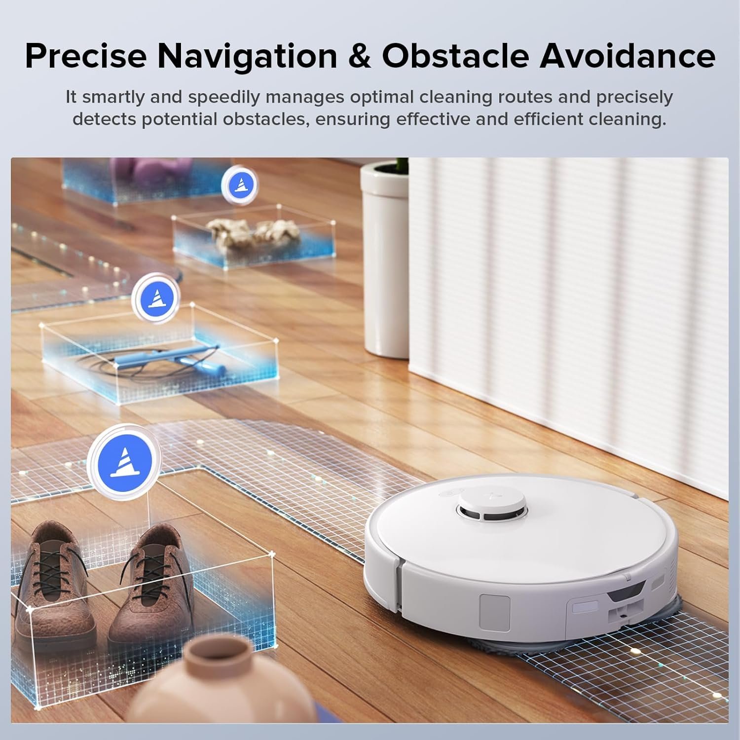 Roborock Qrevo Edge S5A Robot Vacuum & Mop, 18,500Pa, Zero-Tangle - Image 40