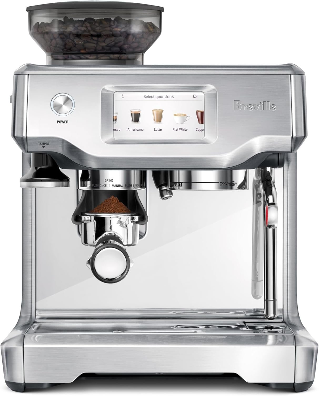 Breville Barista Touch Espresso Machine BES880BSS, Brushed Stainless Steel - Image 19